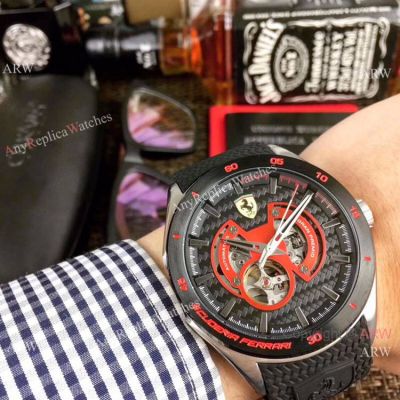 Lamborghini Gran Premio Automatic Men Watch SS Black Bezel